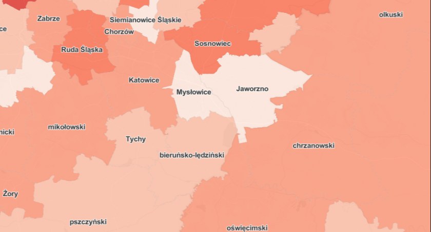 Aktualna sytuacja epidemiologiczna w Mysłowicach - 1 października