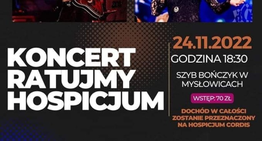 Ratujmy Hospicjum – koncert i kiermasz w Szybie Bończyk