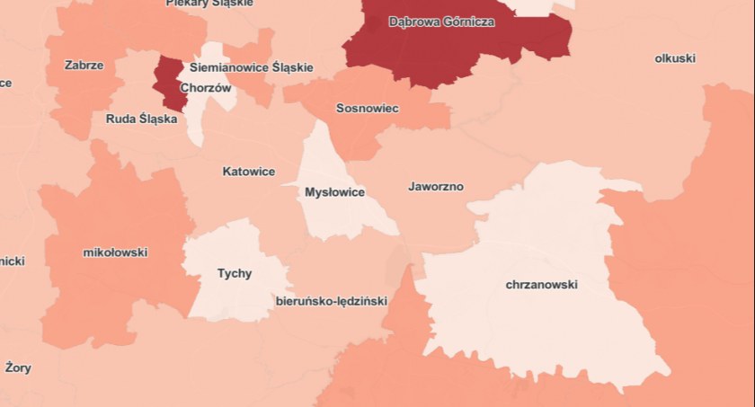 Aktualna sytuacja epidemiologiczna w Mysłowicach - 26 października