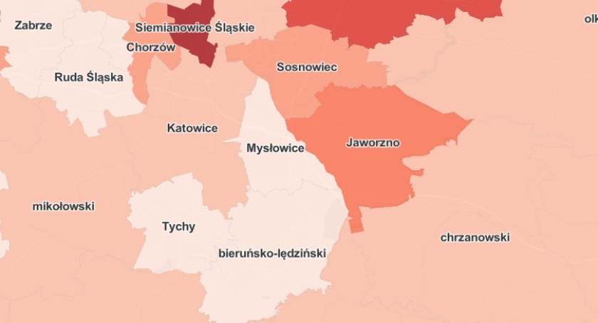 Aktualna sytuacja epidemiologiczna w Mysłowicach - 9 listopada