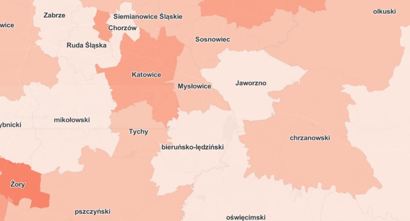 Aktualna sytuacja epidemiologiczna w Mysłowicach - 10 listopada
