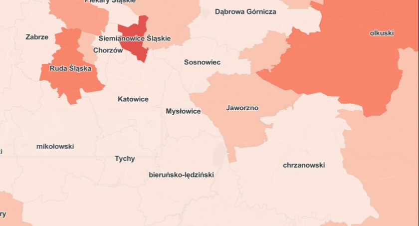 Aktualna sytuacja epidemiologiczna w Mysłowicach - 25 listopada