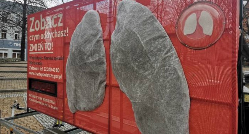 Smogowe płuca ponownie w Mysłowicach. O tym, gdzie staną zdecydują mieszkańcy