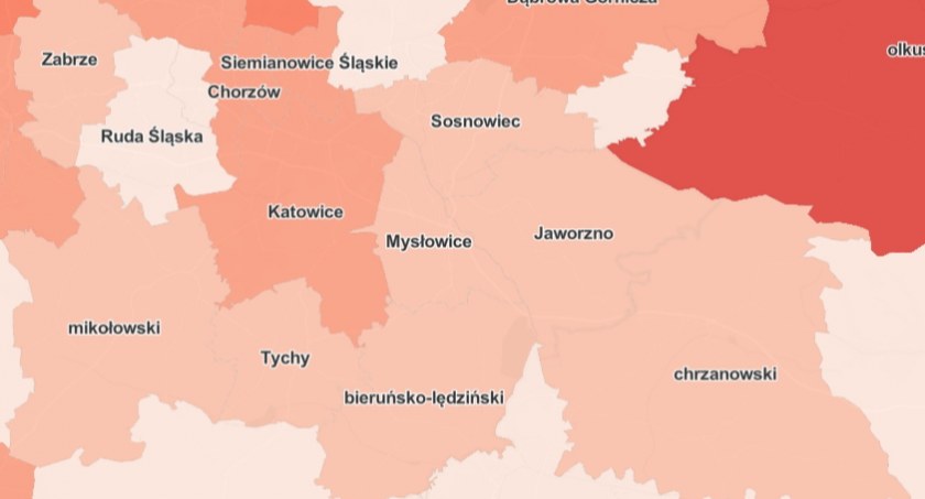 Aktualna sytuacja epidemiologiczna w Mysłowicach - 6 grudnia