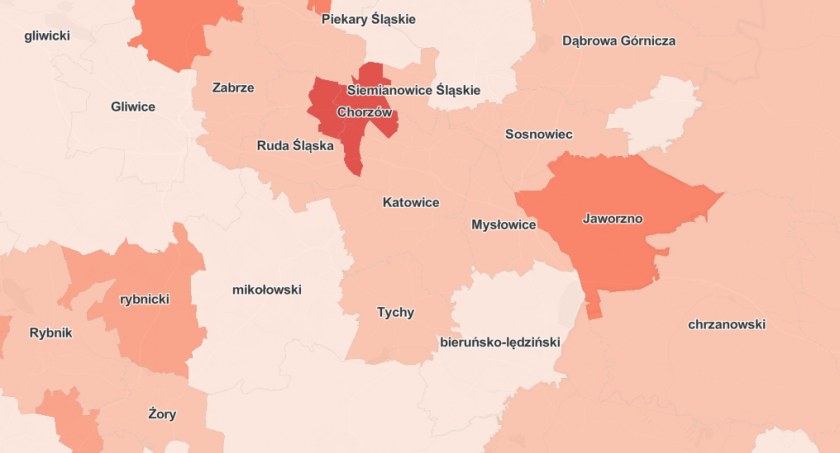 Aktualna sytuacja epidemiologiczna w Mysłowicach - 8 grudnia