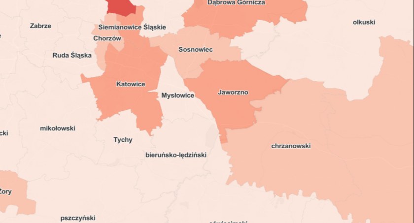 Aktualna sytuacja epidemiologiczna w Mysłowicach - 10 grudnia