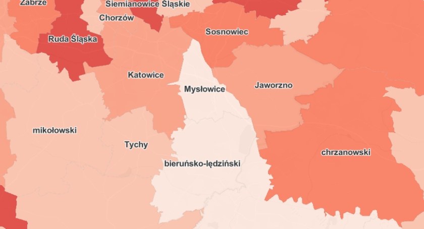 Aktualna sytuacja epidemiologiczna w Mysłowicach - 13 grudnia