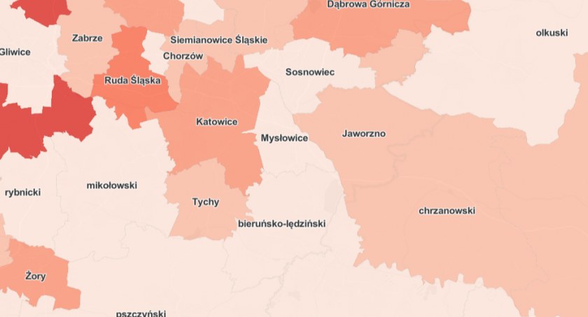 Aktualna sytuacja epidemiologiczna w Mysłowicach - 16 grudnia