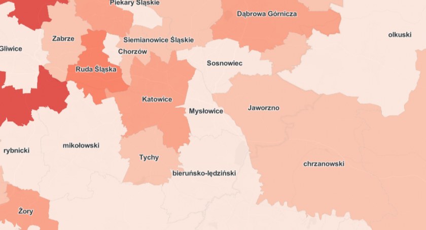 Aktualna sytuacja epidemiologiczna w Mysłowicach - 17 grudnia