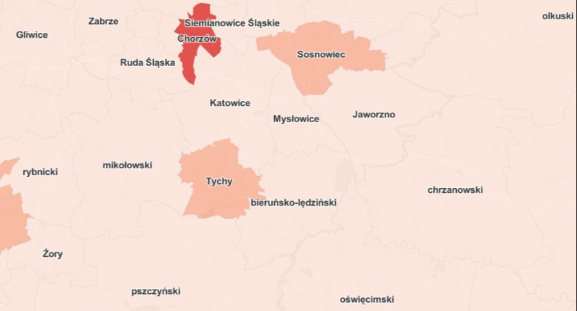 Aktualna sytuacja epidemiologiczna w Mysłowicach - 18 grudnia