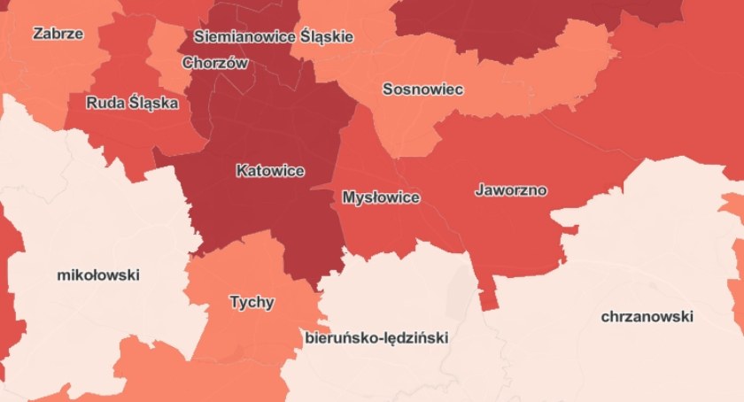 Aktualna sytuacja epidemiologiczna w Mysłowicach - 20 grudnia