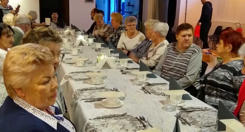 Spotkanie wigilijne seniorów z Brzezinki