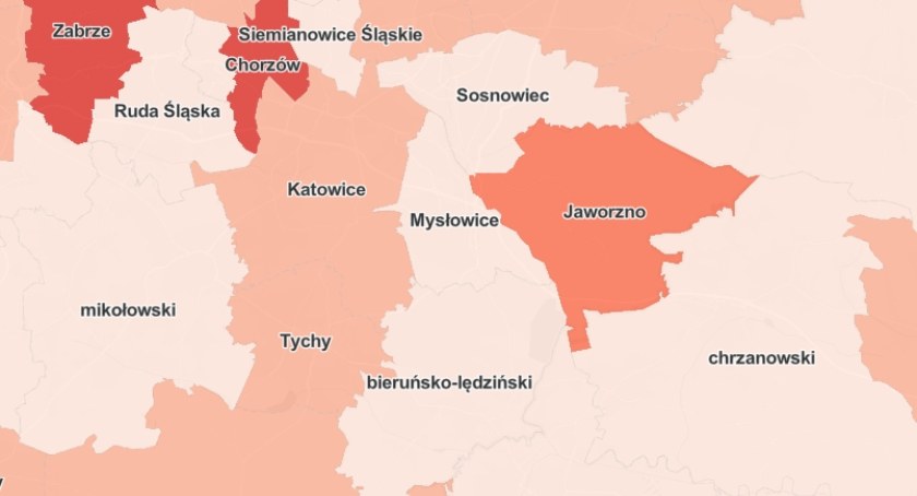 Aktualna sytuacja epidemiologiczna w Mysłowicach - 21 grudnia
