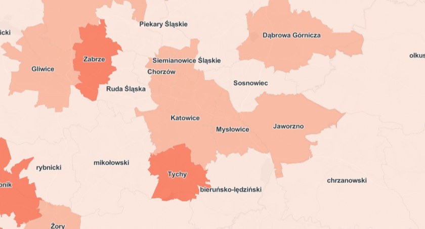 Aktualna sytuacja epidemiologiczna w Mysłowicach - 6 stycznia