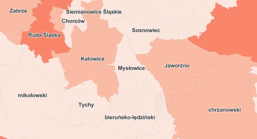 Aktualna sytuacja epidemiologiczna w Mysłowicach - 10 stycznia