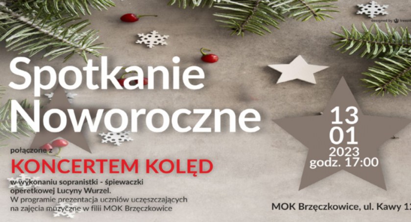 Spotkanie noworoczne i koncert kolęd w wykonaniu Lucyny Wurzel w Brzęczkowicach