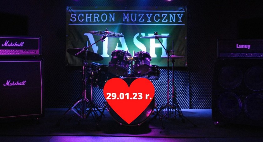Rockowe granie dla WOŚP w Schronie Muzycznym MASH