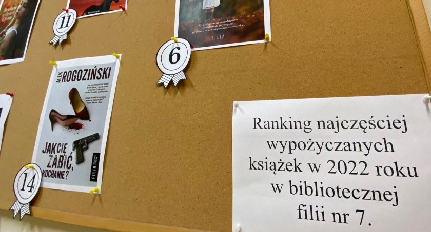 Co czytają mysłowiczanie? Biblioteka przygotowała TOP 15 minionego roku