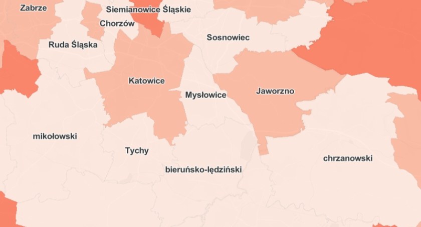 Aktualna sytuacja epidemiologiczna w Mysłowicach - 18 stycznia