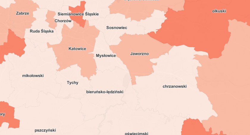 Aktualna sytuacja epidemiologiczna w Mysłowicach - 19 stycznia