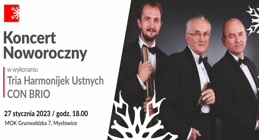 Trio Con Brio zagra koncert noworoczny