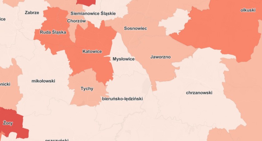 Aktualna sytuacja epidemiologiczna w Mysłowicach - 26 stycznia