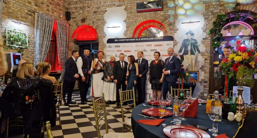 Podczas charytatywnego balu w Szybie Bończyk zebrano blisko 90 tys. zł dla Hospicjum Cordis