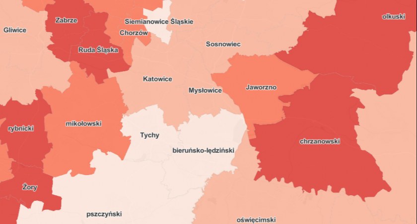 Aktualna sytuacja epidemiologiczna w Mysłowicach - 3 lutego