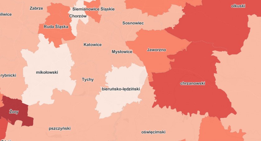 Aktualna sytuacja epidemiologiczna w Mysłowicach - 4 lutego