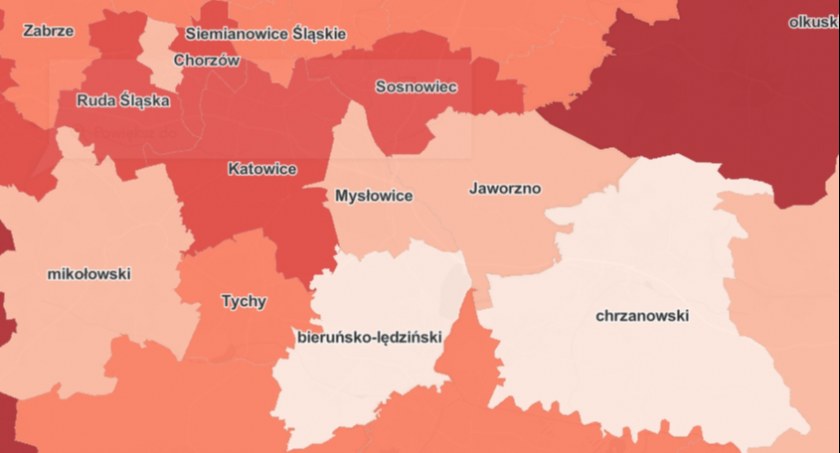 Aktualna sytuacja epidemiologiczna w Mysłowicach - 8 lutego