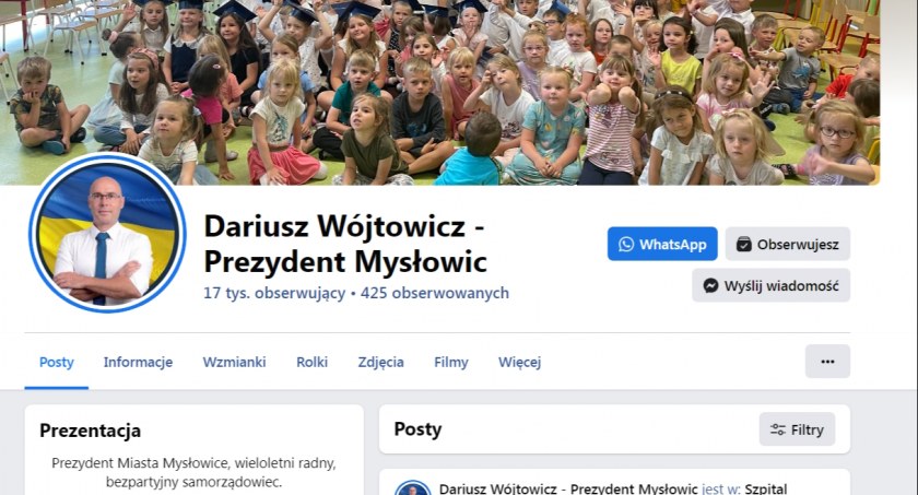 Prezydent Mysłowic wysoko w rankingu najaktywniejszych w Internecie