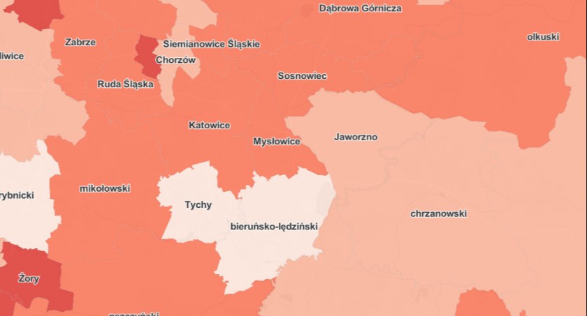 Aktualna sytuacja epidemiologiczna w Mysłowicach - 22 lutego