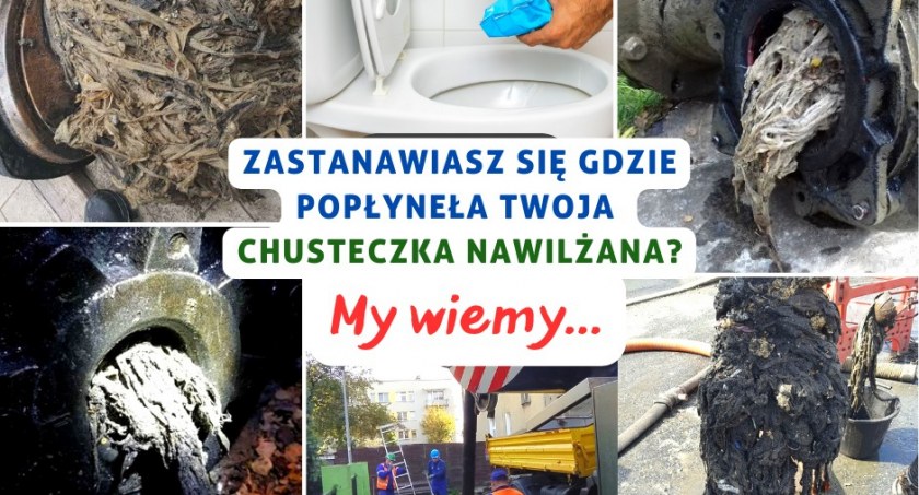 Zastanów się, co wyrzucasz do toalety