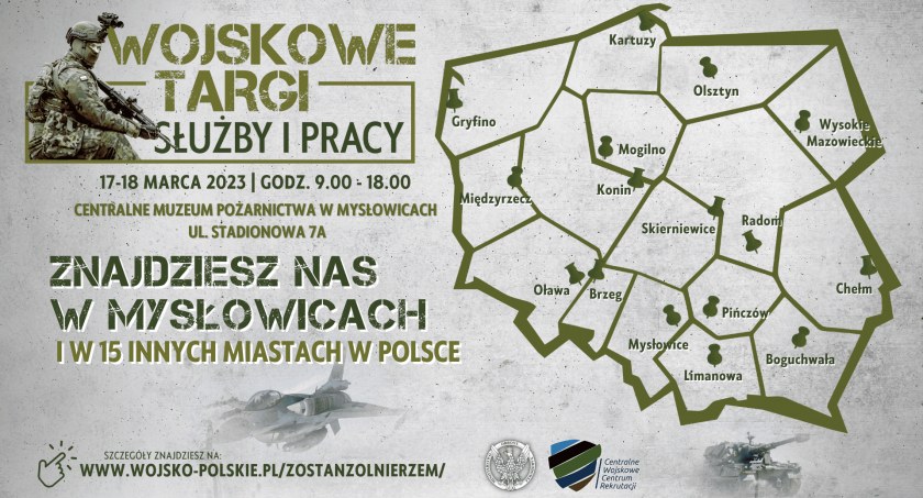 Wojskowe Targi Służby i Pracy odbędą się w Mysłowicach