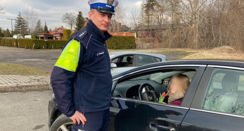 Dzień Kobiet z mysłowicką drogówką