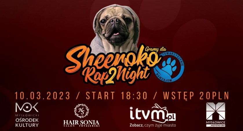 KONCERT CHARYTATYWNY Sheeroko Rap Night 2 