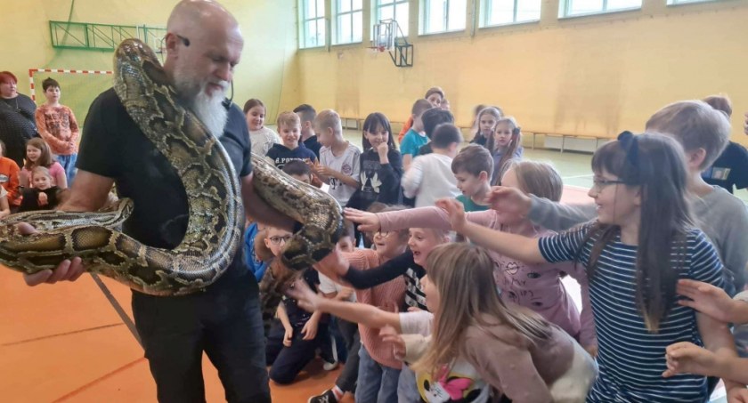 Żywa lekcja biologii w SP17