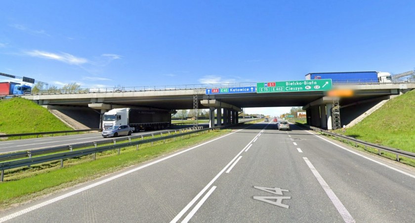 A4 Katowice-Kraków: Zmiana organizacji ruchu na węźle Brzęczkowice