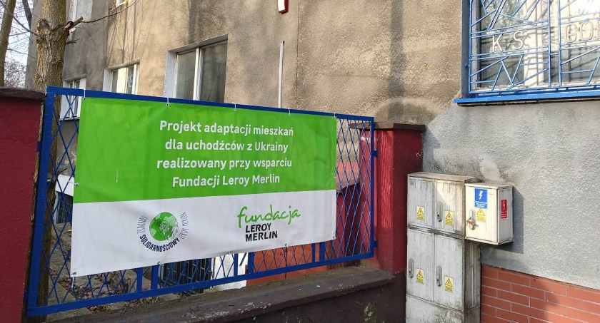 Przy ul. Gwarków powstają mieszkania dla ukraińskich rodzin