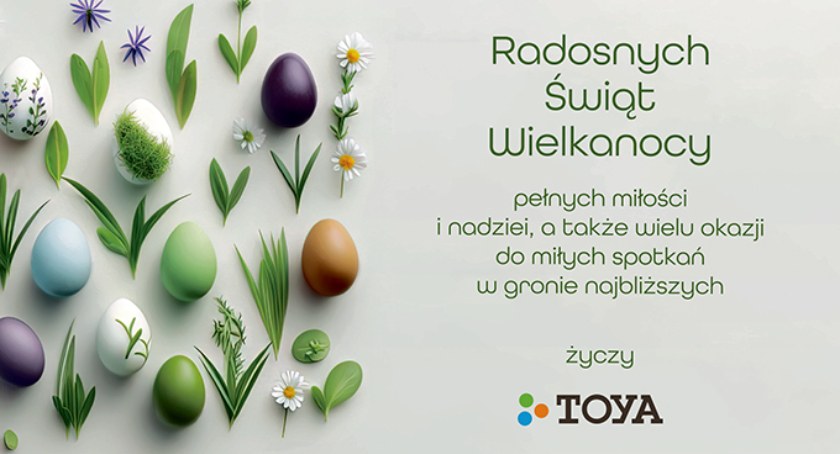 Życzenia świąteczne od firmy TOYA