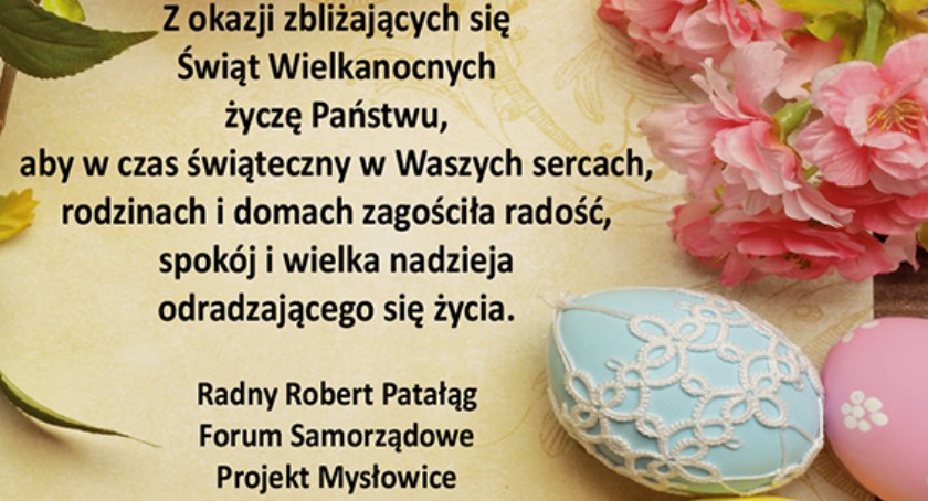 Radny Robert Patałąg składa mieszkańcom świąteczne życzenia