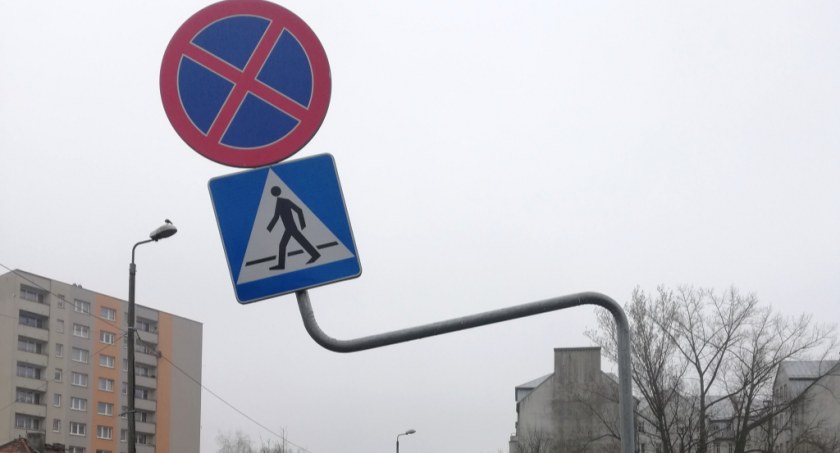 Drogowy wygibas na ul. Kwiatowej