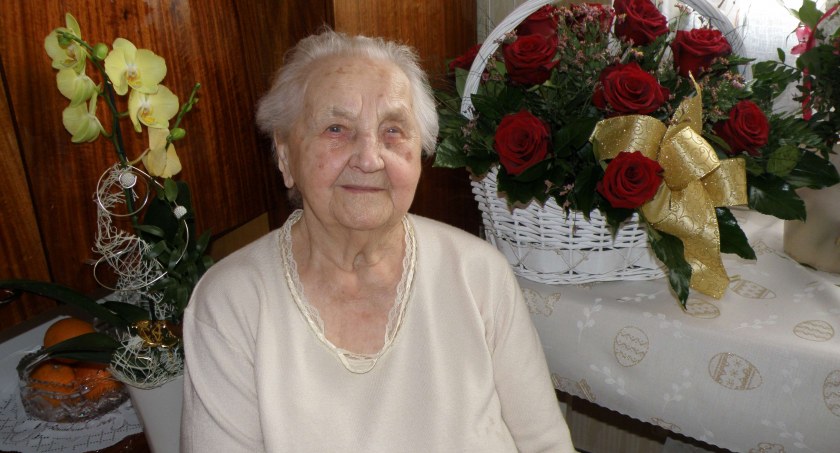 Pani Anna Wybraniec skończyła 101 lat