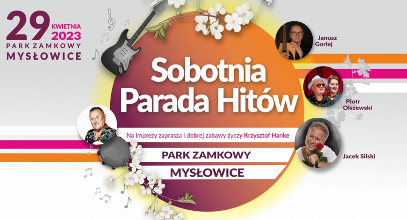 Sobotnia Parada Hitów już 29 kwietnia w Parku Zamkowym