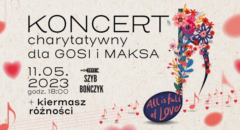 Koncert charytatywny dla Gosi i Maksa