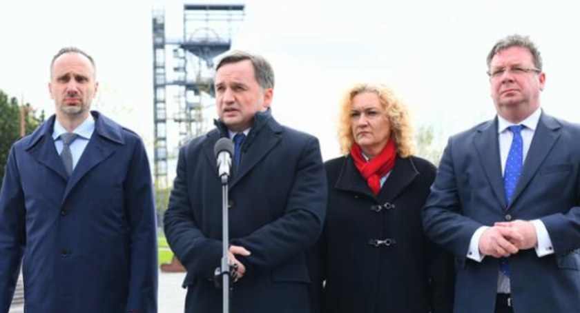 Minister Zbigniew Ziobro odwiedził KWK Mysłowice-Wesoła
