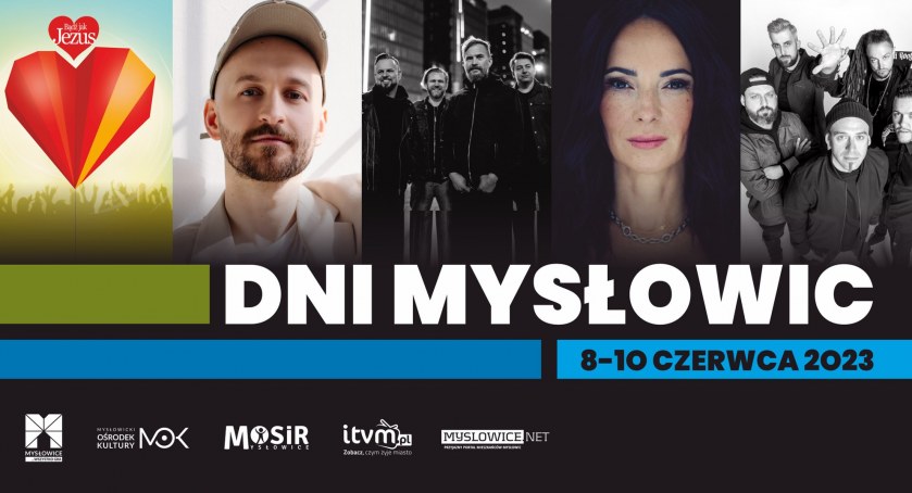 Dni Mysłowic 2023 - Organek, Afromental i Kasia Kowalska