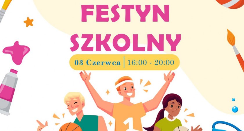Przyjdźcie na festyn do szkoły w Krasowach