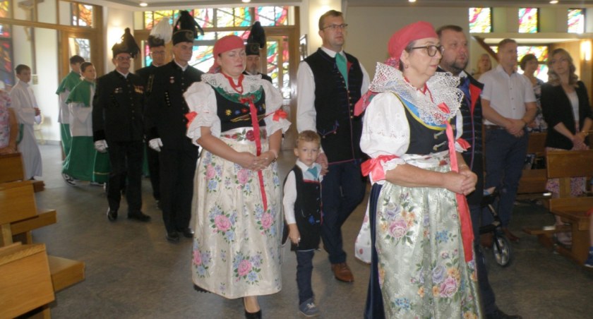Msza dożynkowa w Kosztowach