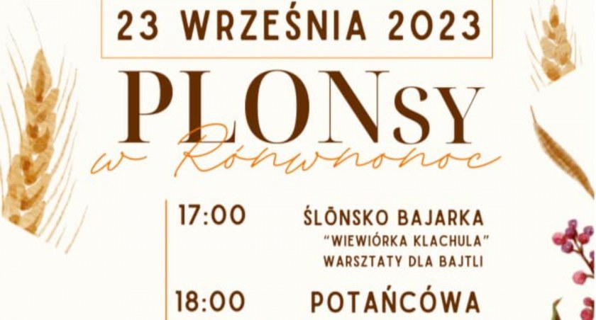 PLONsy w Równonoc - będzie się działo na Wesołej